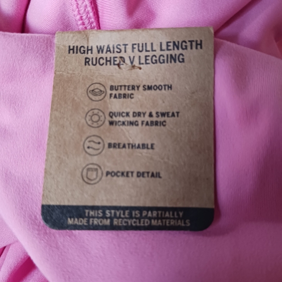 Victoria's Secret. waste full lengh ruched v Leggings’ - Picture 4 of 5
